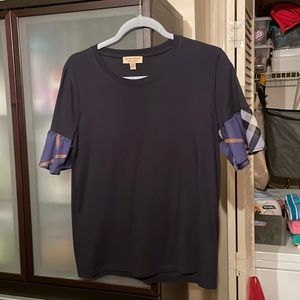 Burberry navy crew neck t-shirt